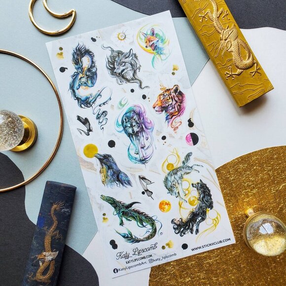 3 for $15 - Call of the Wild - 1 Wildlife Sticker Sheet - NEW in Packaging - Picture 4 of 5